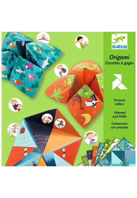 Origami: Nebo, peklo, raj (pre chlapcov)