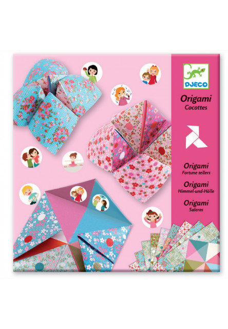 Tvorivá sada Origami - Nebo, peklo, raj (pre dievčatá)